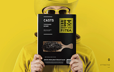 日照绯茶品牌设计